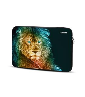 SUBBLIM Funda Ordenador Neopreno Trendy Sleeve Neo Lion 13,3-14\"