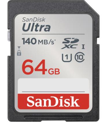 SanDisk Ultra 64 GB SDXC UHS-I Clase 10