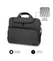 SUBBLIM Maletn Ordenador Air Padding Laptop Bag 13,3-14" Gris Oscuro