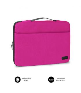 SUBBLIM Funda Ordenador Elegant Laptop Sleeve 15,6\" Pink