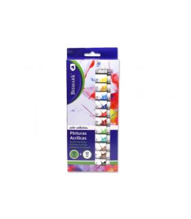 Bismark 327025 pintura acrlica 12 ml Multi Tubo