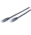 CABLE RED GEMBIRD UTP CAT5E MOLDEADO 0,25M NEGRO