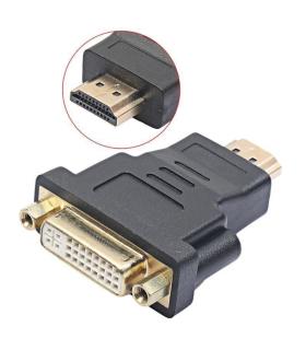 Adaptador DVI 3GO ADVIHDMI/ DVI Hembra - HDMI Macho