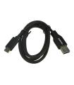 Cable USB 3.0 Tipo-C Duracell USB5031A/ USB Tipo-C Macho - USB Macho/ 1m/ Negro