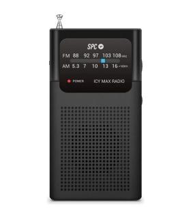 Radio Porttil SPC ICY Max/ Negra