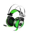 Auriculares Gaming Con Micrfono Droxio Hadlok/ Jack 3.5/ Verdes