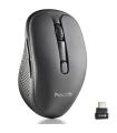 Ratn Inalmbrico NGS Evo Jot Silencioso/ Batera Recargable/ Hasta 1600 DPI/ Negro