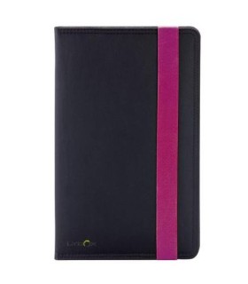 Lybox Funda Tablet Universal. 8\". 6 Posiciones. Negro-Violeta