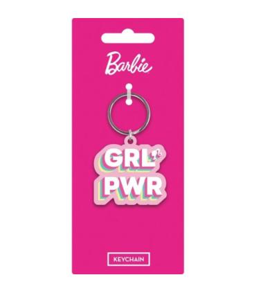 LLAVERO BARBIE (GRL POWER) 6 CM PYRAMID REDSTRING RK39477C