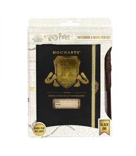 SET DE CUADERNO Y BOLGRAFO HARRY POTTER HOGWARTS BLUE SKY REDSTRING HP148482