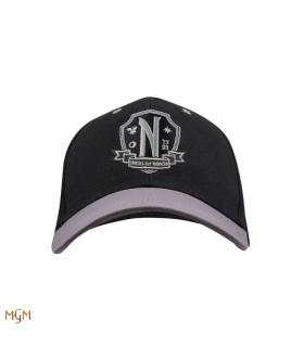 GORRA CON VISERA NEVERMORE ACADEMY NEGRA 54-60 CM (CIRCUNFERENCIA) CINEREPLICAS REDSTRING CR2671