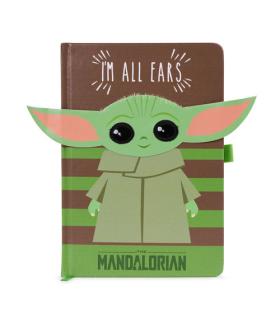 CUADERNO PREMIUM MANDALORIAN IM ALL EARS VERDE PYRAMID INTERNATIONAL REDSTRING SR73280