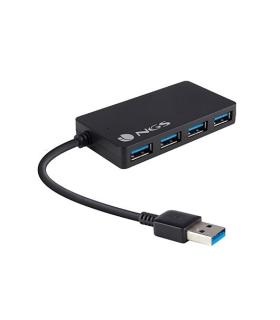 HUB 4 PUERTOS USB 3.0 NGS iHUB3.0 NEGRO