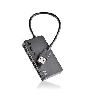 HUB 4 PUERTOS USB 2.0 NGS PORT 2.0 NEGRO