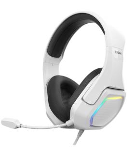 Auriculares Gaming con Micrfono Krom Kopa 7.1/ USB 2.0/ Blancos