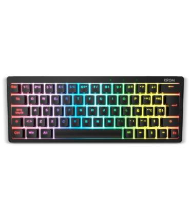 Teclado Gaming Mecnico Krom Kreator/ Negro