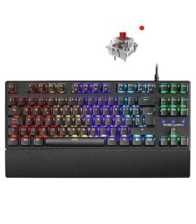 Teclado Gaming Mecnico Mars Gaming MKXTKLRES/ Switch Rojo