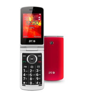 Telfono Mvil SPC Opal para Personas Mayores/ Rojo