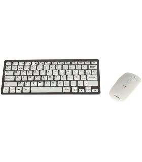 Teclado y Ratn Inalmbricos Tacens Levis Combo V2/ Blanco