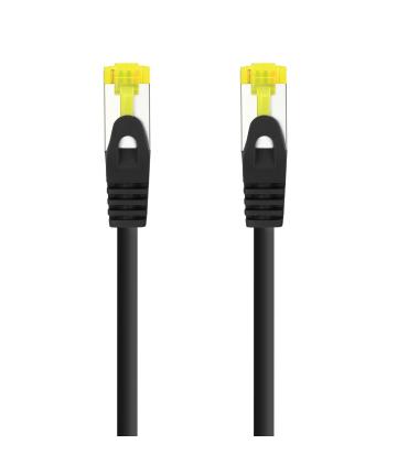 Nanocable Cable de red latiguillo RJ45 LSZH Cat.6A SFTP AWG26, Negro, 1.0 m