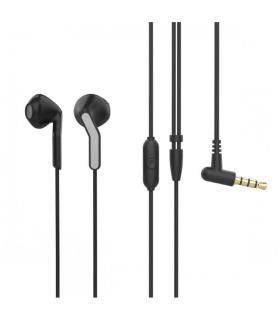 Auriculares Intrauditivos Muvit For Change MCHPH0001/ con Micrfono/ Jack 3.5/ Negros