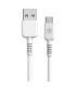 Cable USB 2.0 Tipo-C Muvit For Change MCUSC0003/ USB Tipo-C Macho - USB Macho/ Hasta 27W/ 1.2m/ Blanco