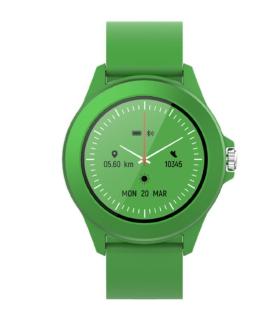 Smartwatch Forever Colorum CW-300/ Notificaciones/ Frecuencia Cardaca/ Verde