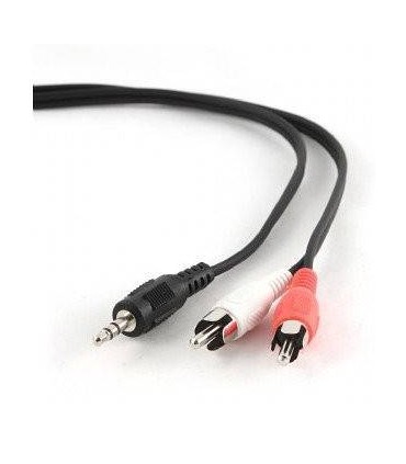 CABLE AUDIO GEMBIRD CONECTOR 3,5MM A RCA 1,5M