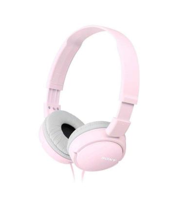 Auriculares Sony MDR-ZX110AP/ con Micrfono/ Jack 3.5/ Rosas