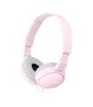 Auriculares Sony MDR-ZX110AP/ Con Micrfono/ Jack 3.5/ Rosas