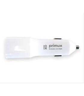 CARGADOR DE COCHE ULTRARRAPIDO 2xUSB PRIMUX