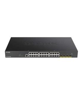 24-PORT GIGA POE SMART 4X10G SFP+