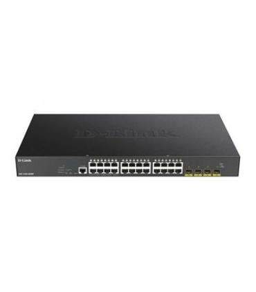 24-PORT GIGA POE SMART 4X10G SFP+