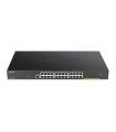 24-PORT GIGA POE SMART 4X10G SFP+