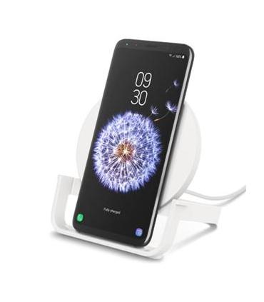 Cargador Inalambrico Belkin Wib001vfwh Charge 10w Blanco Con Soporte Para El Movil