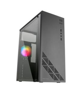 Caja Atx Semitorre Gaming Mars Gaming Mc100 Black Frontal Y Chasis En Acero Ultra-ligero 1xventilador 120mm Trasero Rgb Venta