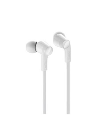 Headset Intrauditivo Belkin G3h0001btwht Con Conector Lightning Microfono Integrado Color Blanco