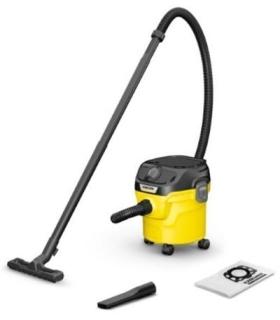 ASPIRADOR con bolsa KARCHER KWD 1W 1000W, SOLIDOS Y LIQUIDOS