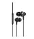 Auricular Intrauditivo Aiwa Estm-500bk Black Diamond Carcasa De Alumino Driver 10mm Con Iman N40 Y Diafragma De Titanio Contr