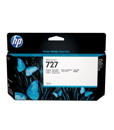 HP Cartucho de tinta DesignJet 727 negro fotográfico de 130 ml