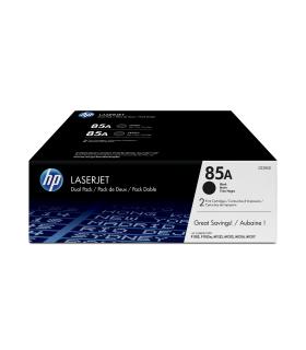 HP Pack de ahorro de 2 cartuchos de tóner original LaserJet 85A negro