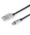 Maillon Technologique Premium MTPMUS241 cable USB USB 2.0 1 m USB A Micro-USB B Plata