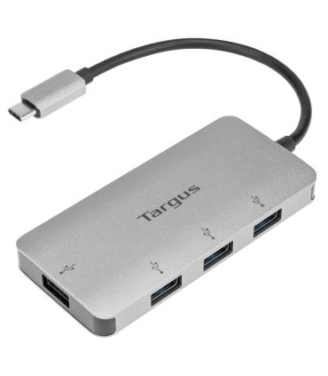 Targus ACH226EU hub de interfaz USB 3.2 Gen 1 (3.1 Gen 1) Type-C 5000 Mbit s Plata