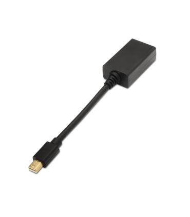 AISENS A125-0137 adaptador de cable de vídeo 0,15 m Mini DisplayPort HDMI Negro