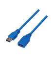 AISENS A105-0045 cable USB USB 3.2 Gen 1 (3.1 Gen 1) 1 m USB A Azul