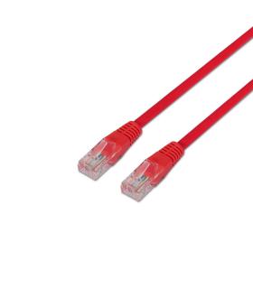 AISENS A133-0187 cable de red Rojo 0,5 m Cat5e U UTP (UTP)