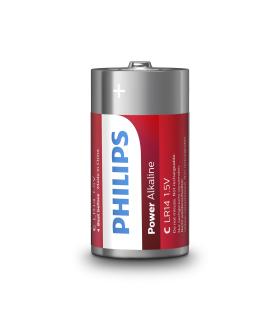 Philips Power Alkaline Batería LR14P2B 10