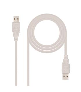 Nanocable Cable USB 2.0, Tipo A M-A M, 3.0 m