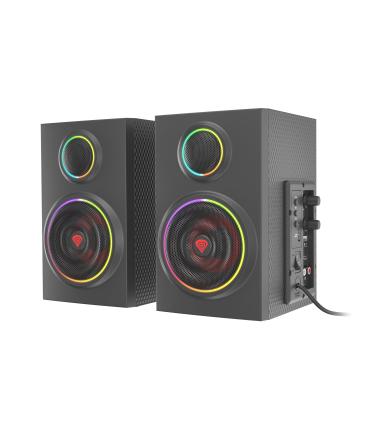 GENESIS Helium 300 BT conjunto de altavoces 24 W PC ordenador portátil Negro 2.0 canales De 2 vías Bluetooth