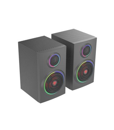 GENESIS Helium 300 BT conjunto de altavoces 24 W PC ordenador portátil Negro 2.0 canales De 2 vías Bluetooth